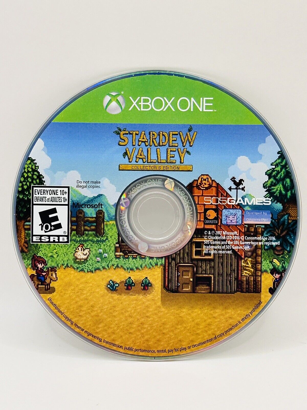 Stardew Valley - Collectors Edition - Microsoft Xbox One PLEASE READ DESCRIPTION