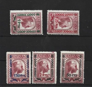 1938 edifil 782/6 MNH Catalogue 150 Euros - Picture 1 of 1