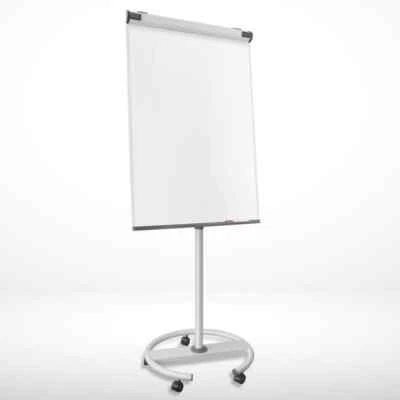 Mobiles Flipchart Shark Rollenfuß - Stufenlos höhenverstellbar & magnethaftend - Bild 1 von 4
