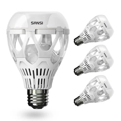 4 pcs LED Light Bulb 2500LM 18W(150W Equiv) Daylight 5000K A21 LED Bulbs E26 - Image 1 of 4