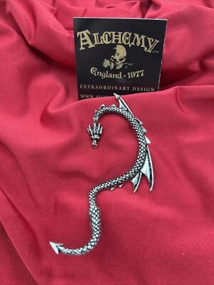 Alchemy Gothic E274 - Señuelo del Dragón Oreja Envoltura Oreja Izquierda EN MANO Foto 1 de 4