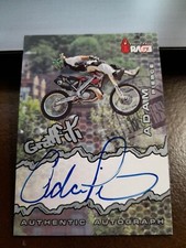 2000 PRESS PASS ADAM PIERCE AUTOGRAPHED SIGNED AUTHENTIC 