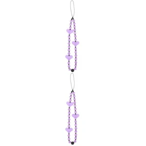 Set of 2 Handy Kette Fräulein Anti-verlorene Telefonkette Buntes Handy-Lanyard - Zdjęcie 1 z 12
