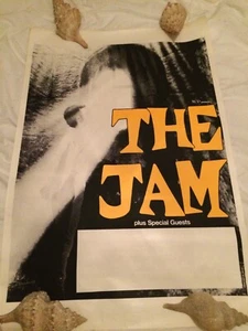 The Jam The Jam Original Bitterest Pill Tour Poster Very Rare Weller - Picture 1 of 5