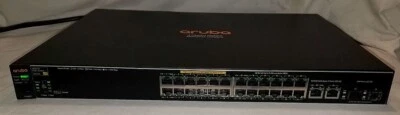 HPE ARUBA 2530 24 POE+ GIGABIT ETHERNET SWITCH J9779A Used - Image 1 of 4