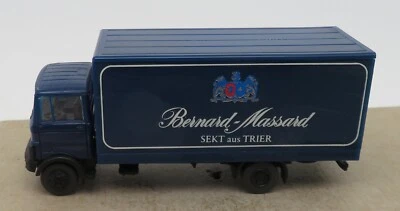 Praline Ho 1/87 Mb Mercedes Lp 813 Camion Bernard Massard Cremant Lussemburgo - Immagine 1 di 4