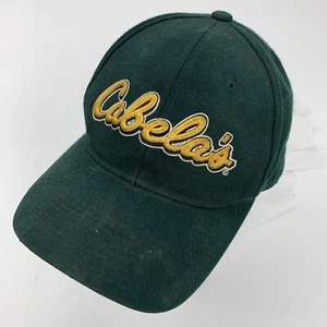 Cabelas Green Ball Cap Hat Fitted 7 1/4 Baseball - Picture 1 of 5