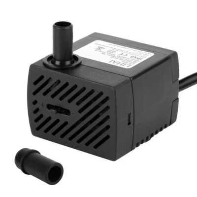 Mini Teichpumpe Springbrunnen Wasserspielpumpe Elektrisch Teiche Pump Tauchpumpe - Bild 1 von 4