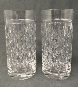 Ralph Lauren Crystal ASTON Highball Tumbler Drinking Glasses - Set of 2 - 6.25" - Picture 1 of 4