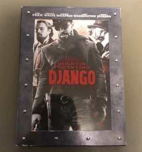 Django Unchained (Blu-ray + DVD, 2012, 3-Disc Set) Best Buy Exclusive Free Ship - Picture 1 of 7