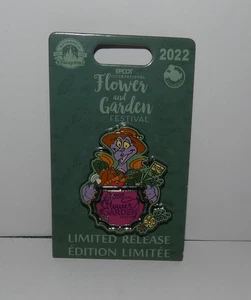PIN FESTIVAL FLORES Y JARDÍN WALT DISNEY WORLD PASSHOLDER EPCOT 2022 NUEVO - Imagen 1 de 2