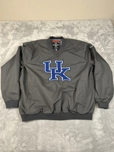 NWT Franchise Club Kentucky Wildcats dark gray vented SEWN Pullover jacket Sz XL - Picture 1 of 7