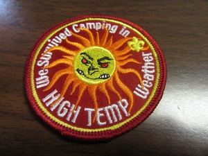 We Survived Camping in High Temp Weather Scout Patch C20 - Bild 1 von 1