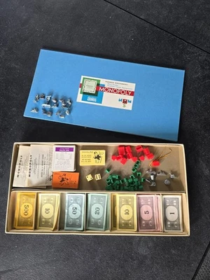 1961 Complete Monopoly Parker Brothers Real Estate Game.  With Bonus Pieces! - Image 1 of 3