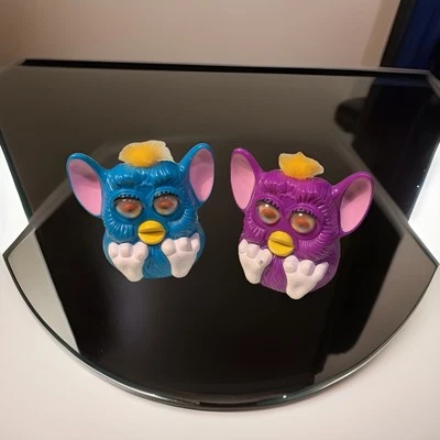 De colección 1998 McDonalds Furby’s Happy Meal Juguete Par De 2 Foto 1 de 4
