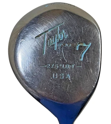 TaylorMade 7 Metal Madera 27.5° Damas Pittsburgh Caqui Acero Eje 40" Foto 1 de 4