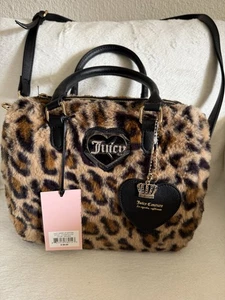JUICY COUTURE JUICY WARM UP NATURAL PRINT FUZZY CROSSBODY BAG - Bild 1 von 13