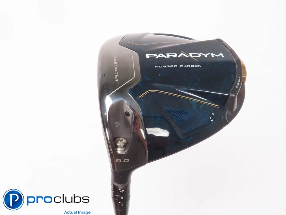 Nice Left Handed Callaway PARADYM 9* DRIVER - Kai'li White 60 X-Flex 451414 - Image 1 of 4