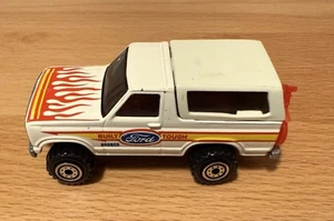 hot wheels diecast 1980 ford bronco With Dirt Bike On Back Nice Shape Preowned! - Picture 1 of 7