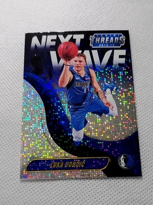 2018-19 Panini Threads - Next Wave Luka Dončić #3 Dazzle (RC) - Image 1 of 4