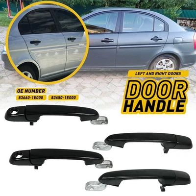 Manija de puerta exterior delantera trasera para Hyundai 2007 Accent 2006 2009-2011 Foto 1 de 4