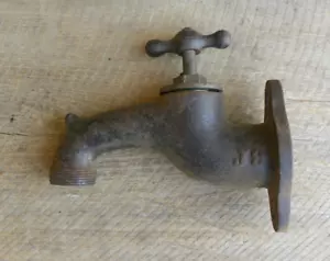 Antique Cast Iron & Brass Large Faucet Water Well Pump Spigot?, Marked J9 - Picture 1 of 16