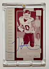 TYREEK HILL 2017 Panini Plates & Patches Auto/Autograph Magenta Print Plate 1/1