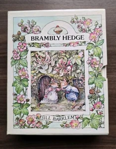 Brambly Hedge Seasons Box Set 4 Books Summer Autumn Winter Spring Jill Barklem - Picture 1 of 5