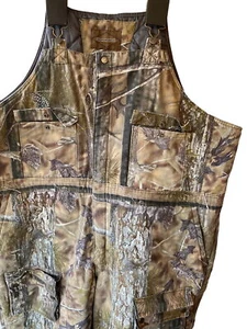 Longleaf Mens Camouflage Hunting Overalls Size 3 x With Adjustable Straps & Mult - Picture 1 of 7