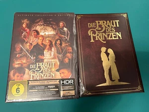 Princess Bride Ultimate Collector's Limited Edition UHD 4K Blu-ray GERMAN IMPORT - Picture 1 of 12