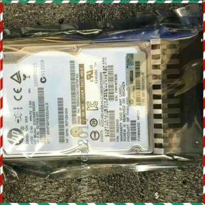 New HP 507284-001 507127-B21  300G 2.5 6Gb 10K SAS hard drive with shelf - Image 1 of 4