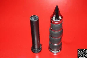 02 2002 SUZUKI HAYABUSA GSX1300R RIGHT THROTTLE TUBE AND RIGHT GRIP - Picture 1 of 8