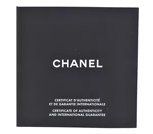 Chanel International Guarantee Booklet Manual - Picture 1 of 1