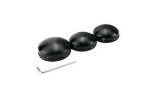 Kit copri dado stelo forcella superiore CNC per modelli Harley Sportster Dyna Softail - Foto 1 di 6