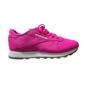 Scarpe lifestyle REEBOK FW9615 CL LTHR da donna (medie) in pelle rosa/bianca - Foto 1 di 5