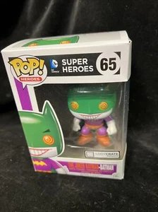 Funko POP! Esclusiva DC Super Heroes The Joker Batman 65 LootCrate - Foto 1 di 6