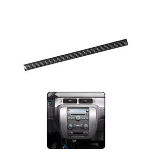 Borde adhesivo de fibra de carbono para Chevrolet Tahoe 07-13 navegación/radio sobre marco - Imagen 1 de 15