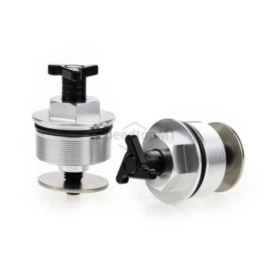 Par de parafusos de tampas de garfo pré-carga para garfo Honda XL600 Transalp 600 1987-1999 41mm - Imagem 1 de 4