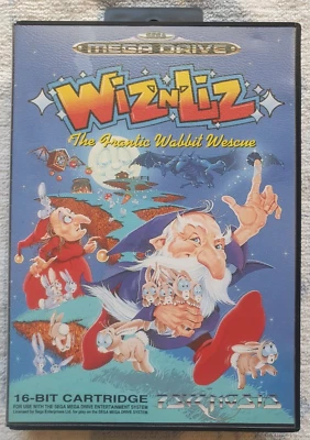 Wiz'n'Liz  The Frantic..- Sega Mega Drive  Komplett mit Verpackung und Anleitung - Bild 1 von 4