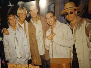 Backstreet Boys , Aaron Carter,Poster From German Magazine Format A/3 - Picture 1 of 5