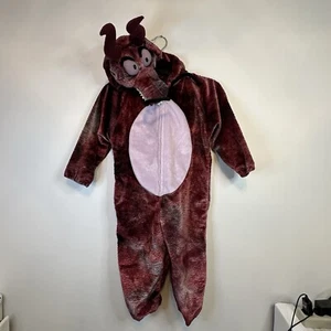 Dragon Plush Full Body Halloween Costume Hood Kids Unisex 6-7? Chinese New Year - Picture 1 of 12