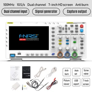 FNIRSI-1014D 7" LCD 2 Channel Signal Generator Digital Storage Oscilloscope - Picture 1 of 12
