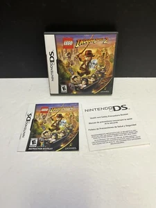 LEGO Indiana Jones 2: The Adventure Continues (Nintendo DS) *CASE & MANUAL ONLY* - Picture 1 of 1