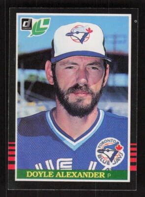 1985 Leaf #134 Doyle Alexander Toronto Blue Jays - Image 1 of 2