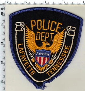 Lafayette Police (Tennessee) Uniform Take-Off Shoulder Patch from 1990 - Picture 1 of 1