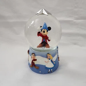 Disney Store Mickey Mouse Wizard Snow Globe Fantasia Sorcerer's Apprentice Decor - Picture 1 of 8