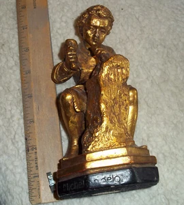 World Art 7" Sculpture Figurine " The Young Michelangelo" - Picture 1 of 5