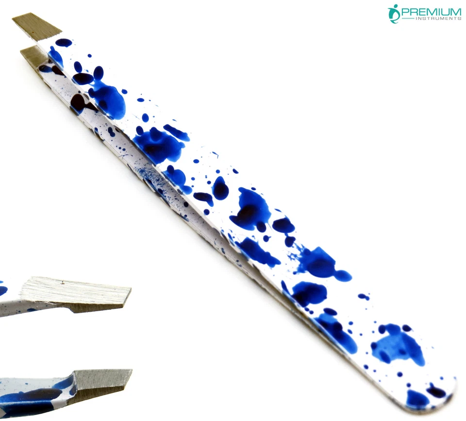 Nueva Pinza de Belleza Colores y Diseños Únicos Punta Inclinada Maquillaje Herramienta de Depilación Foto 1 de 1