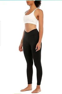 Damen High Waist Seamless Leggings Kontur Yoga Hose Training Sport Fitness - Bild 1 von 6