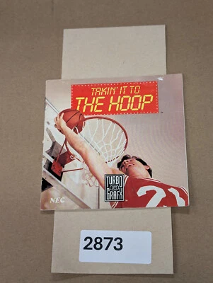 Takin’ It To The Hoop - Turbo Grafx - Manual Only **NO GAME! - Image 1 of 4